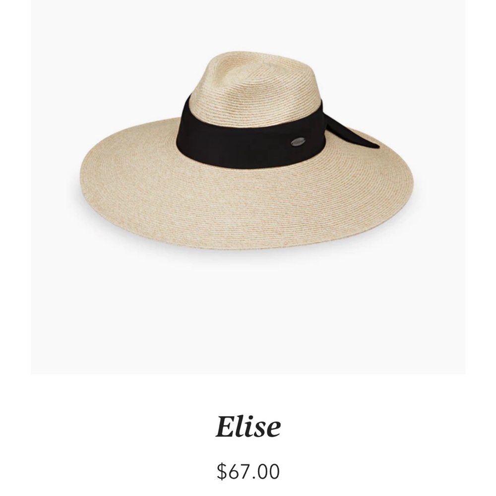 Brand new, never worn Wallaroo Elise hat.